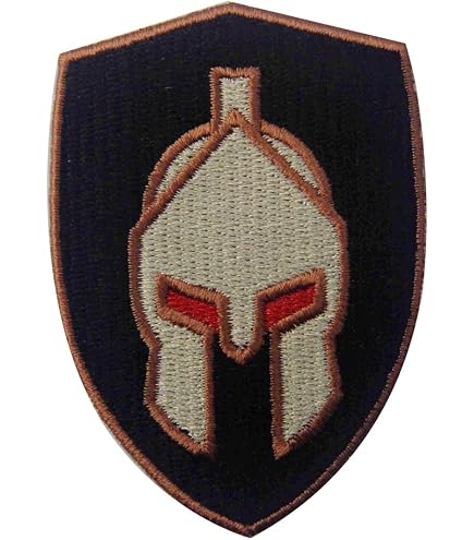 Aufnäher 'Spartaner-Helm' Mit 'Molon Labe' – Bestickt, 8x5 Cm, Klettverschluss Für Airsoft & Taktische Ausrüstung