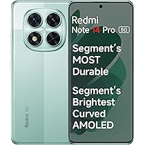 Redmi Note 14 Pro 5G Ivy Green 8GB RAM 128GB Storage |50 MP Sony