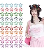 Lot De 10 Pinces à Cheveux En Forme D'étoile - Antidérapantes - Colorées - En Métal - Pour Femmes Et Filles - Pentagramme Géométrique - Pinces à Cheveux Décoratives Pour Femme