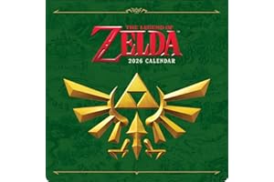 Legend of Zelda 2026 Wall Calendar