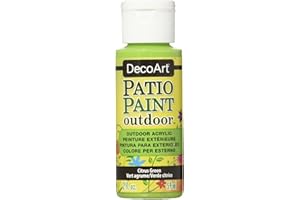 DECO ART DecoArt Outdoor Acylic Paint, Acrylic, Citrus Green, 59ML