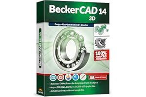 MARKT + TECHNIK BeckerCAD 14 - 3D CAD software compatible with AutoCAD and Windows 11, 10, 8 and 7 – for home design, architecture, engineering and more