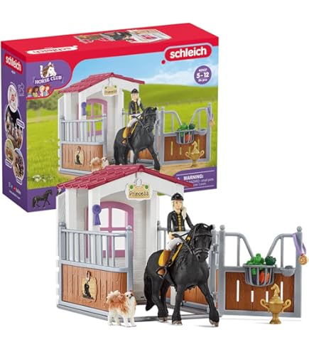 Schleich Horse Club Paardenbox met Wasplaats 72177 Exclusief - Speelgoed | Overig