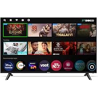 Shinco 109 cm (43 Inches) Full HD Smart LED TV SO43AS (Black) (2021 Model) | with Alexa Built-in