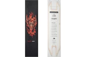 BESTIAL WOLF Griptape, carta abrasiva personalizzata per scooter Freestyle, 12 x 53 cm (GRIPTAPE52)
