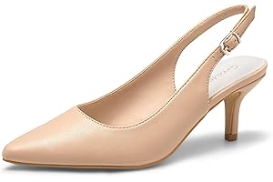 Greatonu Chaussures à Talons Noir Mode Casual Brise-Lames Femmes