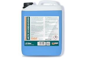 ‎INOX-LIQUIDSYSTEMS INOX® - Schnell wirkender Scheibenenteiser 5l | Effektiver Scheibenenteiser Nachfüller | Scheiben Enteisen ohne Kratzen | Schlierenfreies Scheibenenteisen | Wirksam bis -40 Grad (5L)