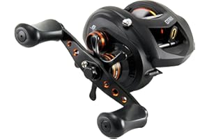 Okuma Citrix - Baitcaster (Gran Capacidad, tamaño 350, Perfil bajo, con Mango de Potencia