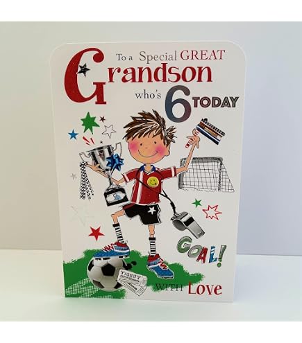 Biglietto Di Auguri Per Nipote Speciale Con Scooter – Jonny Javelin “Un Abbraccio Gigante Per Il Mio Nipote Preferito!”