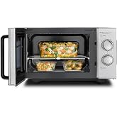 CASO MG 25 Ecosytle Ceramic 2-in-1 Microwave without Turntable with 1000W Grill - 25L Capacity - Timer up to 30 mins - Large