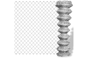 vidaXL Malla metálica de Acero galvanizado, 25 x 1,5 Metros