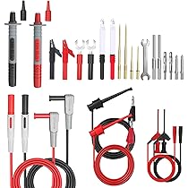 8 Puntali Per Multimetro - Kit Professionale Con Clip A Coccodrillo E Estensioni - Foto 10