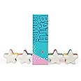 THE BODY BUCKET Rainbow Star Shaped Bath Bomb | Handcrafted 5 Rainbow Colour inside Bath Bomb for Calming
