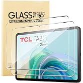 KUSINHOKA Screen Protector for TCL Tab 11 Gen2 10.95 Inch, [2 Pack] Tempered Glass Film Anti-Scratch, High Hardness, Bubble-F