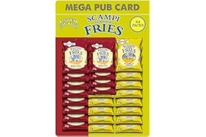 VR ANGLE Smith Savoury Scampi Fries and Bacon Fries 50 50 Mixed Pub Cards with Lemon Bacon Flavored for Light Snack Sold By VR Angel
