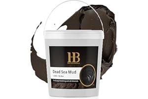 ‎HB DEAD SEA MINERALS HB Dead Sea Minerals Körperpeeling - Body Scrub 1500g Totes Meer Mineralschlamm Zur Peeling Körper Mit Meersalz - Peeling Spa Mud Mit Mineralien Und Arganöl, Skincare Beauty Körperpflege, Fußpeeling