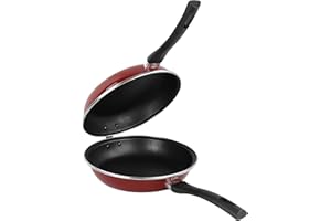 MAGEFESA Megafesa Praga - Poêle à Omelette, true, diamètre 20 cm, Grenat