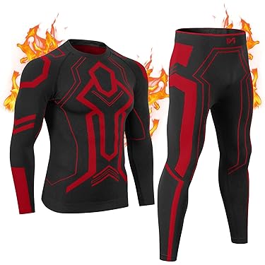 Bonjour Thermo-Unterwäsche-Set Für Herren – Langarm-Shirt & Lange Unterhose, Atmungsaktiv & Wärmend