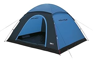 High Peak Tienda de campaña Monodome XL, para 4 Personas, iglúteo, para Festivales con Suelo de bañera