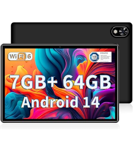 DOOGEE U9 Androidタブレット 本体 64GB+7GB DOOGEE U9 Tablet 10 Zoll 7GB RAM+ 64GB ROM(1TB TF) WiFi 6