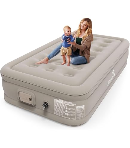 Matelas Gonflable Skandika Sveja Flex Pour 1 Personne - Pompe Intégrée, 199x102x40 Cm, Supporte 150 Kg - Pour Camping, Tente, Lit D'appoint - 2