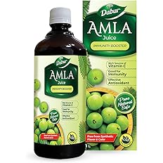 Dabur Amla Juice: Rich Source of Vitamin C and Antioxidants for Immunity boosting |Pure, Natural and 100% Ayurvedic Juice -1L