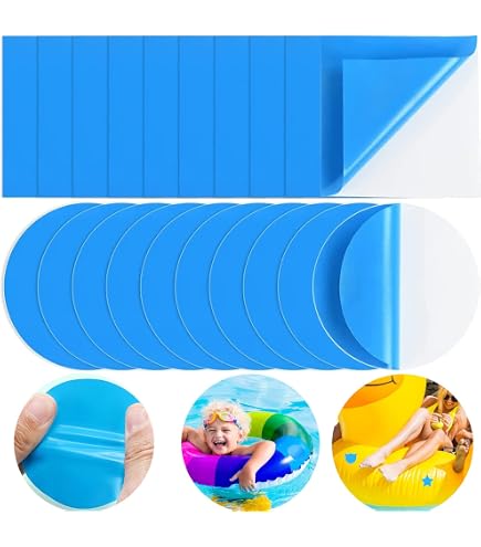 Kit Détection Fuites & Réparation Liner Piscine Spa Jacuzzi - Colle + Rustine PVC Utilisable Sous L'Eau