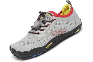 SAGUARO Chaussures de Trail Enfants Filles Chaussures de Sport Respirant Antidérapant