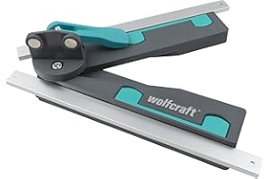 wolfcraft Winkelschmiege für Kapp- und Gehrungssäge I 6957000 I mit Feststellfunktion I Winkel bei Innen- & Außenecken sowie Wandverläufen abgreifen & übertragen