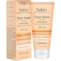babo daily sheer tinted sunscreen