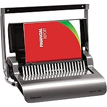 Rilegatrice 3 In 1 Fellowes Lyra - Perfora, Pinza E Rilega - Per Ufficio E Casa