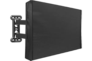 NONMON TV Abdeckung für 40-42 Zoll TV, Outdoor TV Staubschutz Schutzhülle 600D Oxford PVC Beschichtung Heavy Duty Wasserdicht Außenbereich Bildschirmschutz Universal Displayschutzfolie für Fernseher