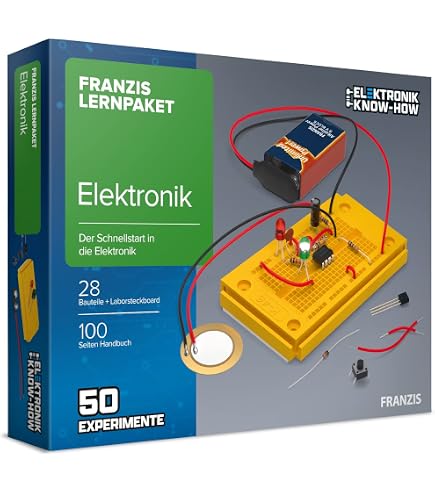 Kit Maker Para Arduino Franzis - Para Principiantes, Incluye Placa Compatible Nano, Componentes Y Manual