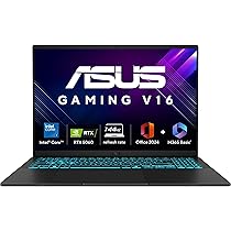 ASUS Gaming V16, Intel Core 7 240H Gaming Laptop(RTX 5060