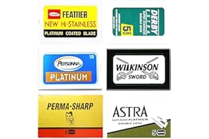 RAZOR BLADES CLUB Lamette da barba Feater, Derby, Pers0nna Platinum, Permasharp, WiIkinson Sword, Astra