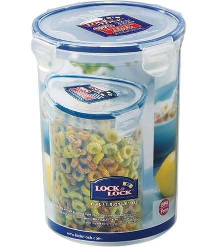 Recipiente Hermético Redondo ORYX 1200 Ml - Libre De BPA, Apto Para Microondas, Lavavajillas Y Congelador