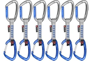 Mammut Crag Keylock Wire 10 cm Indicator 6-Pack Quickdraws