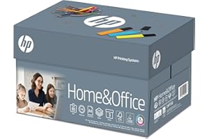 HP Home and Office, White Copier Paper, TrioBox A4 80g, Box of 1500 Sheets (3x500)