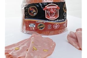 Mortadella Tradizionale con Pistacchi | Trancio da 3 kg c.ca | Cornacchia Salumi | SENZA GLUTINE - SENZA LATTOSIO