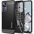 Spigen Rugged Armor Hülle Kompatibel mit Xiaomi 12T/12T Pro -Schwarz