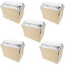 Boîtes Isothermes D'expédition Lot De 10 - Doublure Aluminium, Réutilisables, Pour Aliments, Fleurs, Cosmétiques - 11