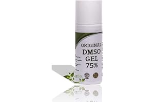 ‎LEIVYS 100% NATURAL PREMIUM DMSO Original GEL - 75% DMSO 99,9% Reinheit mit Dimethysulfoxid 99,9% in HDPE mit Dosierpumpe, 50ml