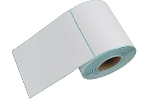 ‎DYNASUN DynaSun 500 Stück 10x15cm Thermo Etiketten auf Rolle 102x152 mm Kern 25 mm aussen gewickelt für Versandetiketten DPD, UPS, GLS und DHL