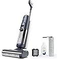 Tineco FLOOR ONE S5 Smart Cordless Wet-Dry Vacuum Cleaner and Mop for Hard Floors, Digital Display, Long Run Time, Great for Sticky Messes and Pet Hair, Space-Saving Design