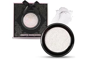Profusion Cosmetics Rituals Candlelight Frosted Highlighter, Achieve Radiant Skin with Premium Highlighter, Ultra Reflective and Shimmery Makeup kit with Long Wearing, Buildable Coverage, Full Moon