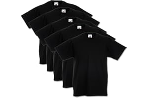 5 Fruit of the loom dziecięce T-shirty Valueweight 104 116 128 140 152 różne zestawy kolorów do wyboru 100% bawełna