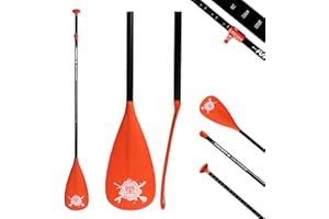 FunWater Sup Paddle Stand Up Paddle Ajustable de 3 o 4 piezas Tabla de Paddle flotante de aleación portátil duradera y estibable