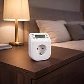 Cata CT-9182 Zaman Ayarlı Dijital Priz, LCD Ekranlı Haftalık Programlanabilir Akıllı Fiş, Enerji Tasarruflu Otomatik Zamanlay