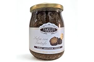 GÉNÉRIQUE Sauce à la Truffe 500g | Format Maxi | Cuisine Pro et Maison | Saveur Intense | Idéale pour Pâtes, Viandes, Pizzas, Bruschettas | Truffe Noire de Qualité | Produit en Italie
