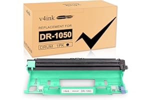 v4ink DR-1050 Drum Unit Compatible for Brother DR1050 for HL-1110 HL-1112 HL-1210W HL-1212W DCP-1510 DCP-1512 DCP-1610W DCP-1612W MFC-1810 MFC-1910W 1-Pack